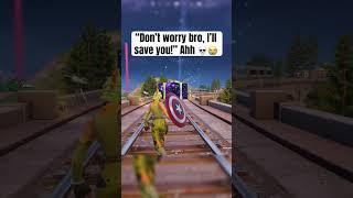 Bro was NOT stopping the train  #fortniteshorts #fortnitefunny