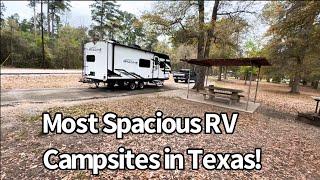 Sandy Creek Campground - Our Full Campsite Review - A COE Park in Texas