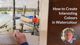 How to Create Interesting Colours in Watercolour