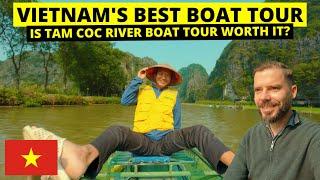 VIETNAM Travel  Is the Tam Coc River Boat Tour the best in Vietnam? Ninh Binh River Boat Tour