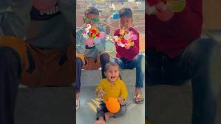Sharing Balloon with cute baby is Crying ️ #shorts #comedy #funny #viral