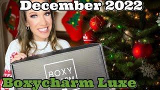 December's BoxyCharm Boxy Luxe Unboxing