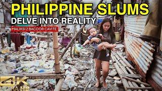 Explore the Slums of the Philippines in Real Life [4K] 