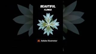 Beautiful Flower || Adobe illustrator Design || #2025