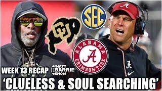  CLUELESS  Alabama’s INEXCUSABLE loss + Deion Sanders’ Colorado FUMBLED IT | The Matt Barrie Show