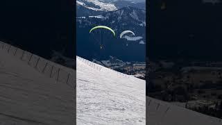 One other world 🪂️️ @advanceparagliders ​@legrandbornandTV #montains #paragliding #aravis