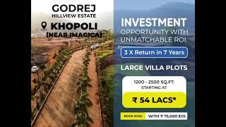 ️9910355655 Godrej Properties present the latest asset class product in Mumbai 3.0 - Godrej Plots.