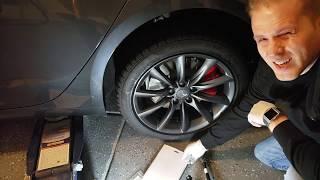 Model 3 Complete Wheel Swap Guide Summer / Winter plus Rotation and TPMS programming