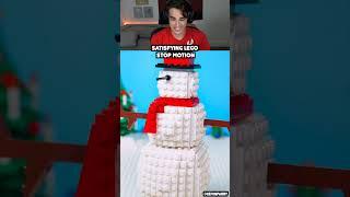 Satisfying Lego Stop Motion Snowman