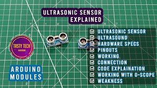 Working of Ultrasonic Sensor HC-SR04 from Basics till Coding in Arduino