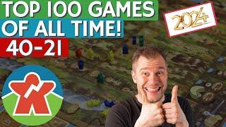 Top 100 Board Games Of All Time! (2024) - (40-21)