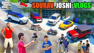 Franklin and ShinChan Stolen Sourav Joshi Vlogs Indian Cars in GTA 5 | JNK GTA V