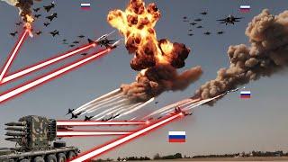 Putin went bankrupt! Laser weapons deadly US made in Ukraine fell 250 Russian fighter jets