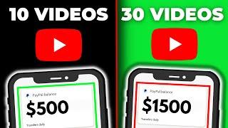 *(1 Video = $50)* Get Paid $1500+ A Day  Watching YouTube Videos (How To Make Money Online)