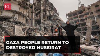 Israel-Hamas War: 'More horrific than Srebrenica', Gazans return to destroyed Nuseirat