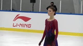 Анна Щербакова / Anna Shcherbakova - Budapest Trophy 2021, ПП