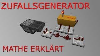 ZUFALLSGENERATOR in MINECRAFT - Mathe erklärt