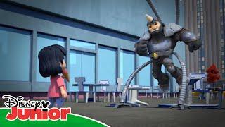 Rhino ve Doc Ock'un Dokunaç Kostümü | Marvel Spidey ve İnanılmaz Arkadaşları | Disney Kids Türkiye