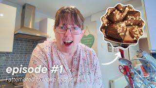 Georgina attempts to cook: I tried to make flapjacks #episode1