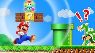 Super Mario But Everything Mario Touches Turn To Realistic... | ADN MARIO GAME