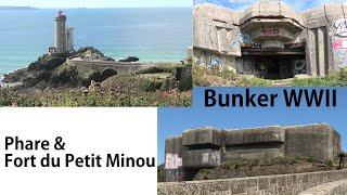 Phare & Fort du Petit Minou Brest * Deutsche Bunker 2.WK * German Bunker WWII