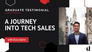 Ezra Sohn's Journey Into Tech Sales | Uvaro Graduate Testimonials | A Pastor Turns To Tech