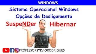 Windows - Opções de Desligamento - Hibernar x Suspender, LogOff x Trocar Usuário