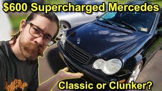 CLASSIC or CLUNKER? I bought a $600 Supercharged Mercedes-Benz!