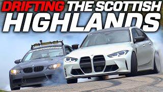 NO ROOM FOR ERROR- 2x M3 DRIFTING THE SKETCHIEST ROADS IN THE SCOTTISH HIGHLANDS