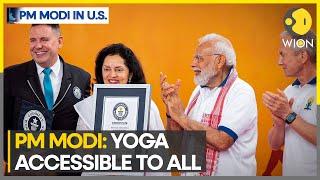 PM Modi state visit to the US: Amazing that Yoga has united us | WION Pulse