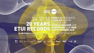 DAVE Festival pres. 20 Years Etui Records at Club Paula Dresden