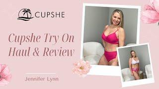 2022 SPRING CUPSHE HAUL (Try On and Review) | CUTE, AFFORDABLE SWIMSUITS, COVER-UPS, AND DRESSES!