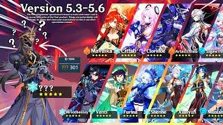 Genshin Impact Upcoming Characters! New Banners for 5.3 to 5.6! Genshin Leaks and Speculation!