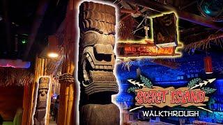 SECRET ISLAND Tiki Bar in Long Beach, CA! Walkthrough! Inside the Desert Oasis Room Field Trip!