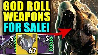 Destiny 2: WOW! LOTS OF GREAT WEAPONS FOR SALE! - Xur Review (May 30 - June 2)