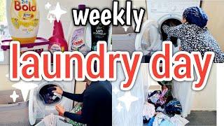 laundry motivation 2021 | weekly laundry routine|  laundry day| crazy laundry day