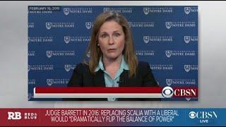 Amy Coney Barrett is a complete hypocrite