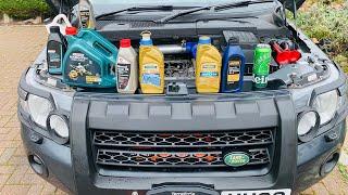 All the fluids! - Land Rover Freelander 2 / LR2