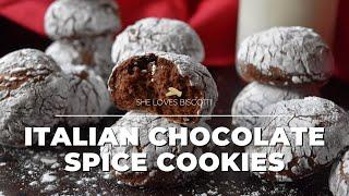 Chocolate Spice Cookies