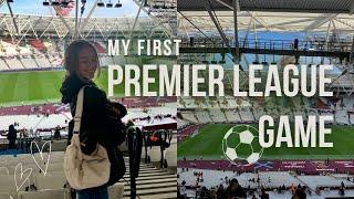 My first Premier League football game  | VLOG | Humble Crumble Review | Day in my life in London