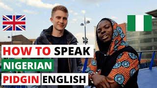 Teaching My Oyinbo Friend How To Speak Nigerian Pidgin English | 12 Common Pidgin English Phrases