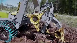 Bracke M46.b 4-row Mounder  with subtitles