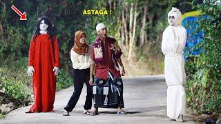 Dobel Kil  Prank Pocong Ketemu Kuntilanak Beneran? Sumpah Lucu Banget 