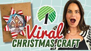 2024's BIGGEST VIRAL Craft Trend That’s Busting The Internet | Busted Dollar Tree Canvas Tutorial