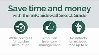 Sidewall Select Grade - The evolution of cedar shingles | SBC Cedar