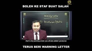 Boleh ke Staf Buat Salah Terus Bagi Warning Letter