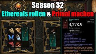 Diablo 3 | Season 32 | Ethereals rollen & Primal machen