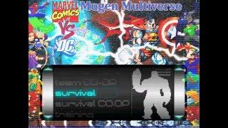 Mugen Release: Marvel vs. DC Mugen Multiverse Screenpack by volzzilla