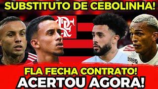 ️ACERTOU AGORA! CLAUDINHO NO FLAMENGO! SUBISTITUTO DE CEBOLINHA E+! ÚLTIMAS NOTÍCIAS DO FLAMENGO