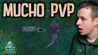 NOS PEGAMOS CON MUCHA GENTE! - ARK SURVIVAL ASCENDED [SMALL TRIBES OFICIAL] - EP. 7